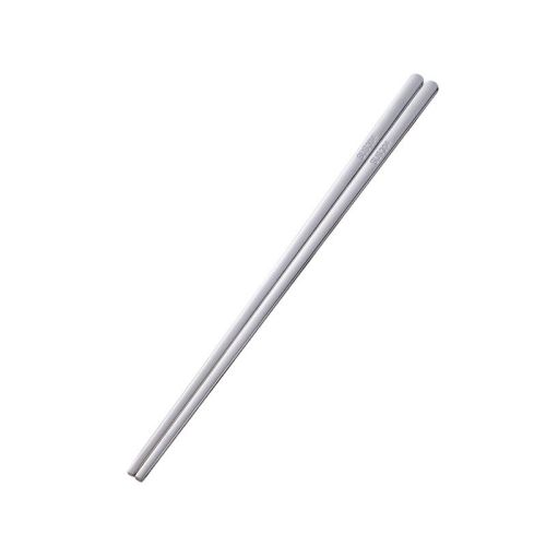 304 Stainless Steel Korean Flat Chopsticks Household Solid